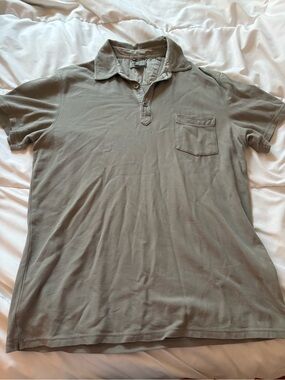 Banana Republic Men's Polo in Khaki Green